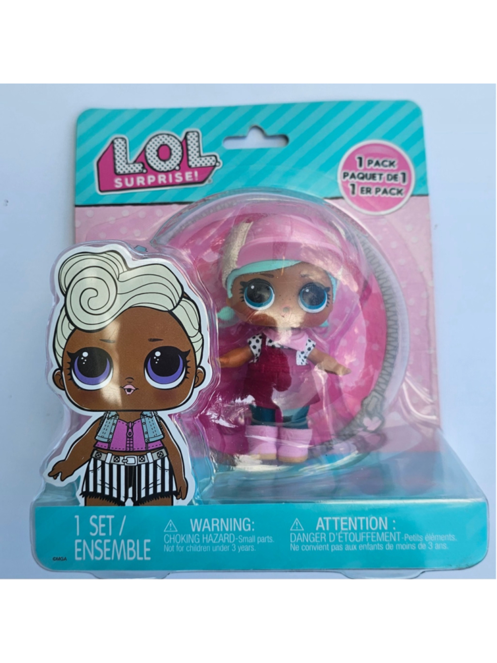 Girls L.O.L. Surprise! Doll Toy One Size Pink and Blue
